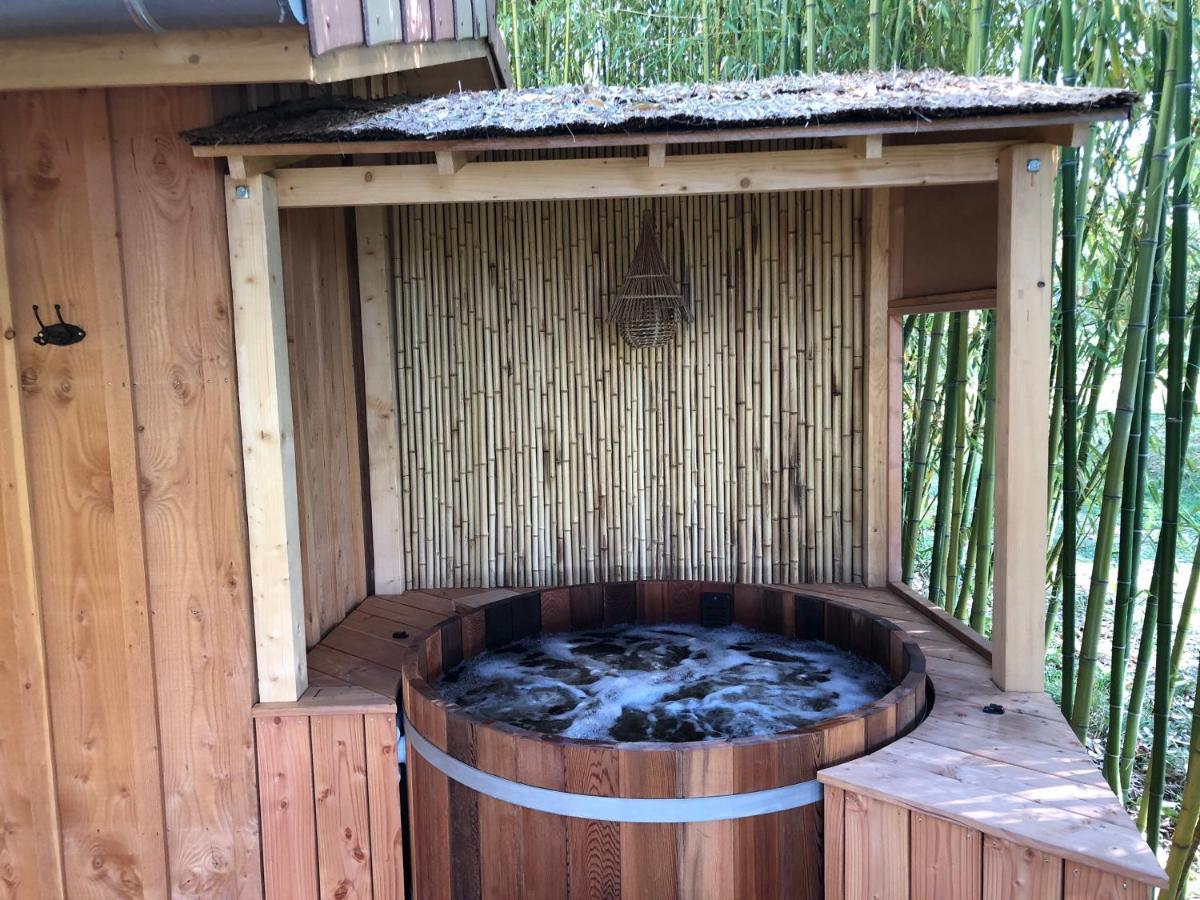 Maisonette Et Spa Bois La Bégude-de-Mazenc Esterno foto