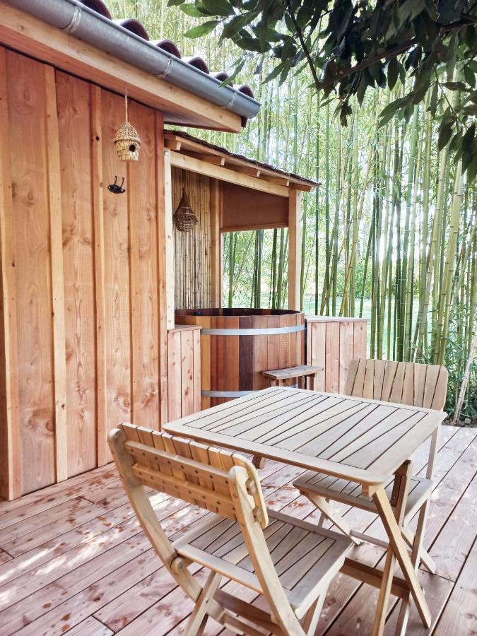 Maisonette Et Spa Bois La Bégude-de-Mazenc Esterno foto